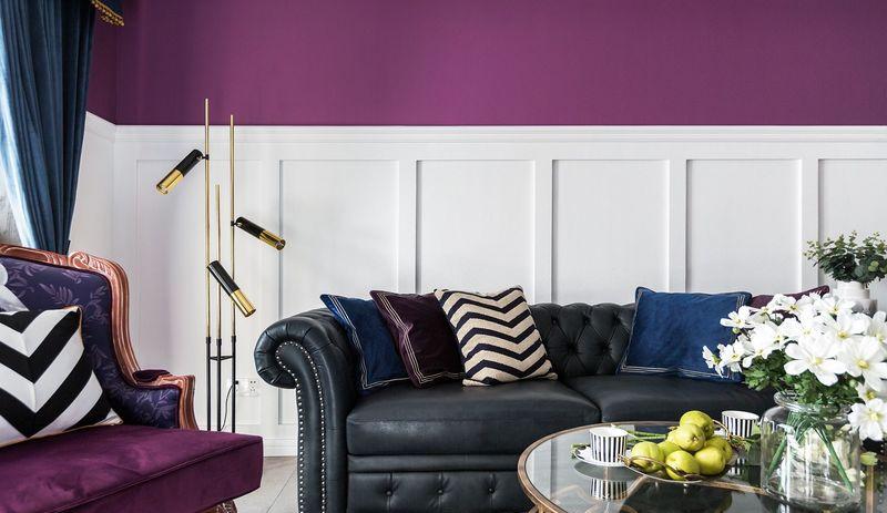 星河国际 | 89㎡摩登美式，少女心女主人的梦幻空间-3