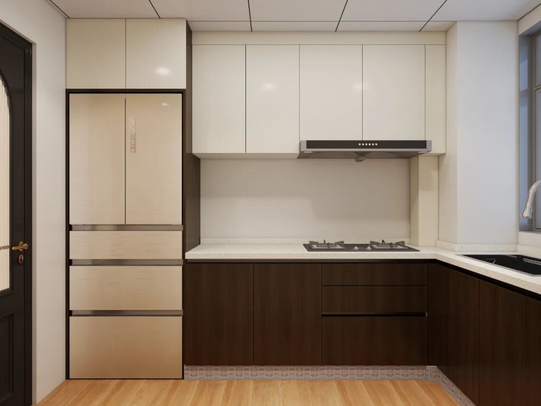 天洋广场|80㎡两居室中古风案例-43