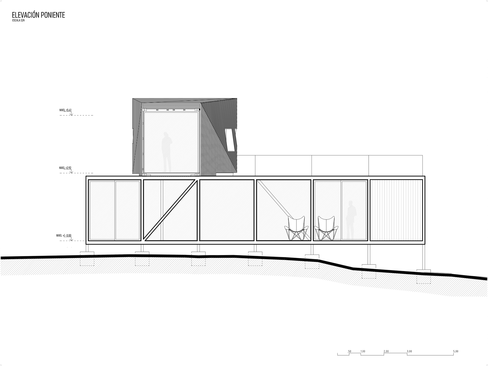 阿根廷 Quilimarí 山丘上的集装箱别墅 Casa P406丨Orfali & Ehrenfeld-26