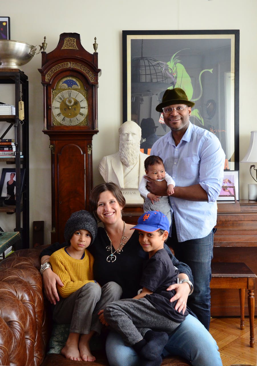 布鲁克林某友好家庭公寓简约风室内设计丨美国纽约丨Andre Mack-65