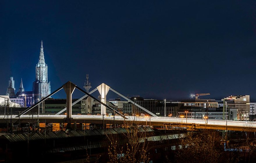 路德维希 埃哈德桥LED扶手照明项目丨德国-2