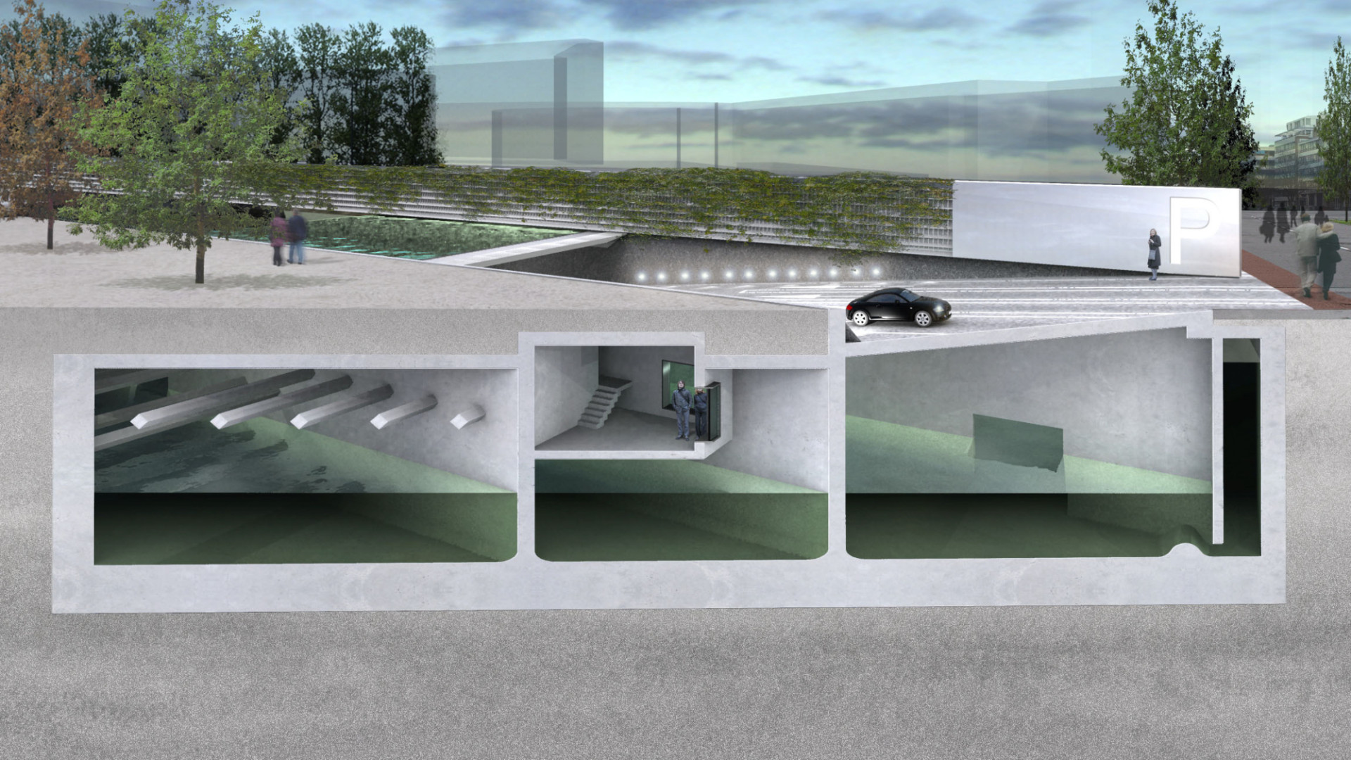 博物馆公园停车场丨荷兰鹿特丹丨Paul de Ruiter Architecten-7