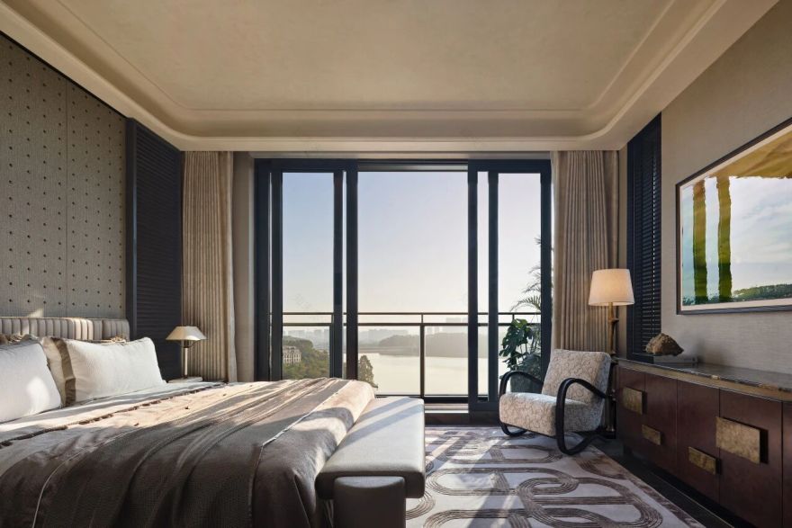 金地御湖颂丨中国广州丨硬装矩阵纵横,软装矩阵鸣翠-39