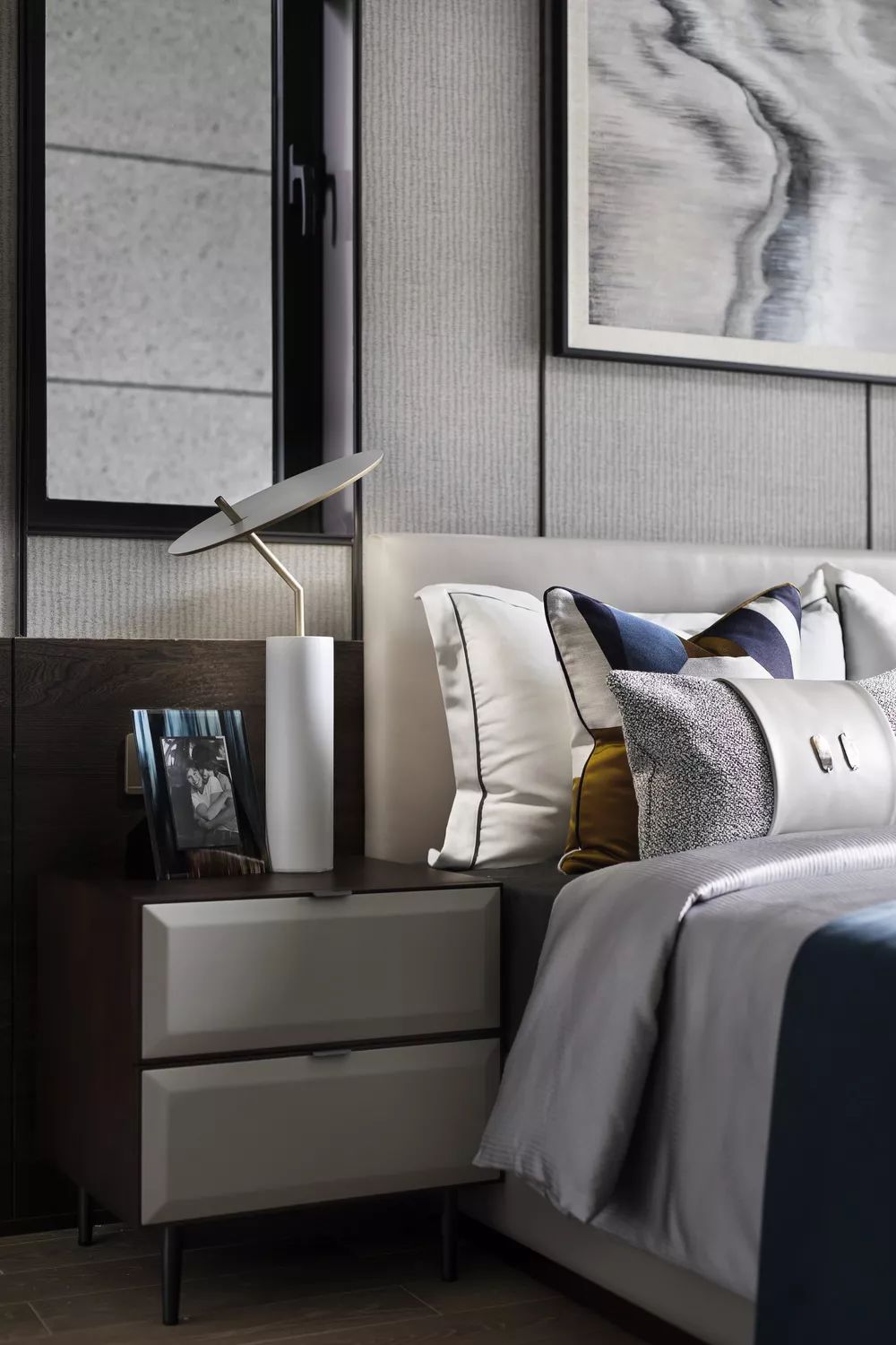 肇庆鼎湖现代简约样板房设计-12