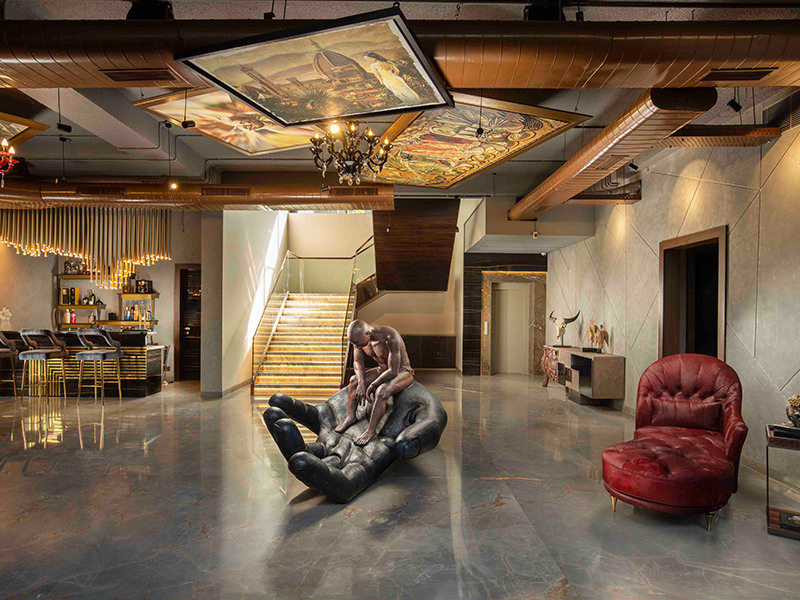 Delhi五层农舍丨Design Deconstruct-41