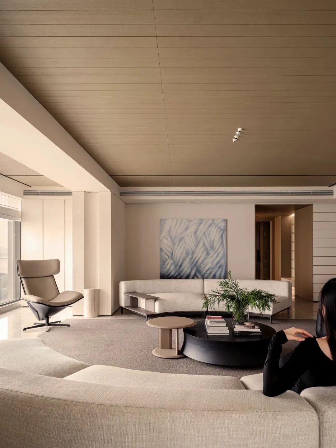 温州210㎡极简大平层私宅设计丨中国温州丨温州里外空间设计-70