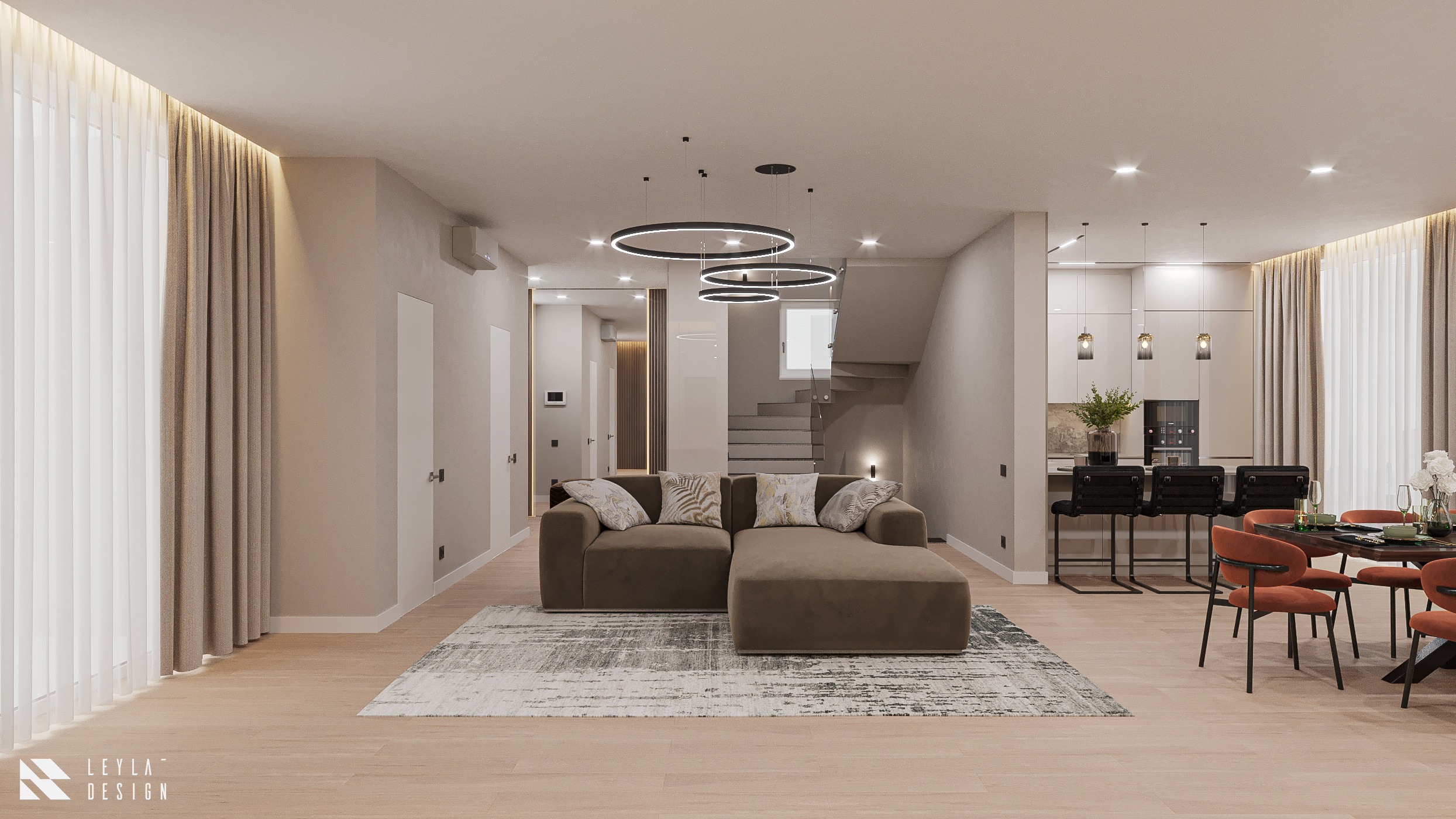 复式住宅丨leyla design-8