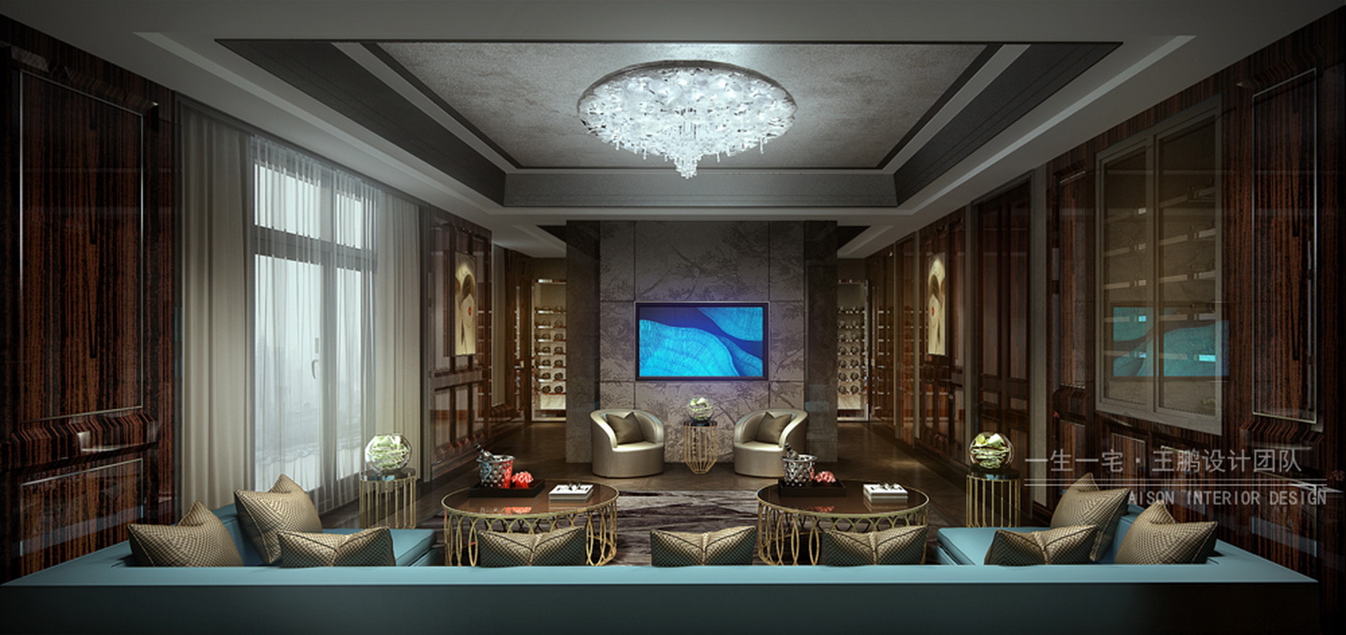 雅白简约法式2层别墅-9