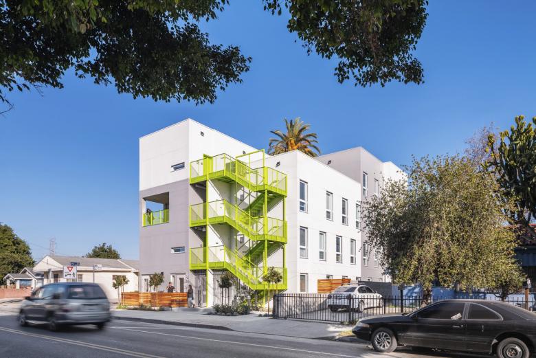瓦茨工程支持性住房丨美国洛杉矶丨Studio One Eleven-0