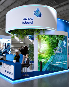 Luberef Stand 6m x 9m