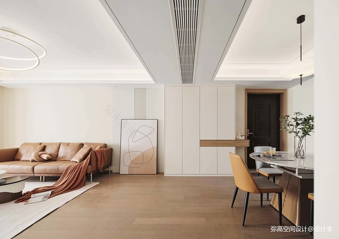 30万元四居及以上130平米装修案例-27