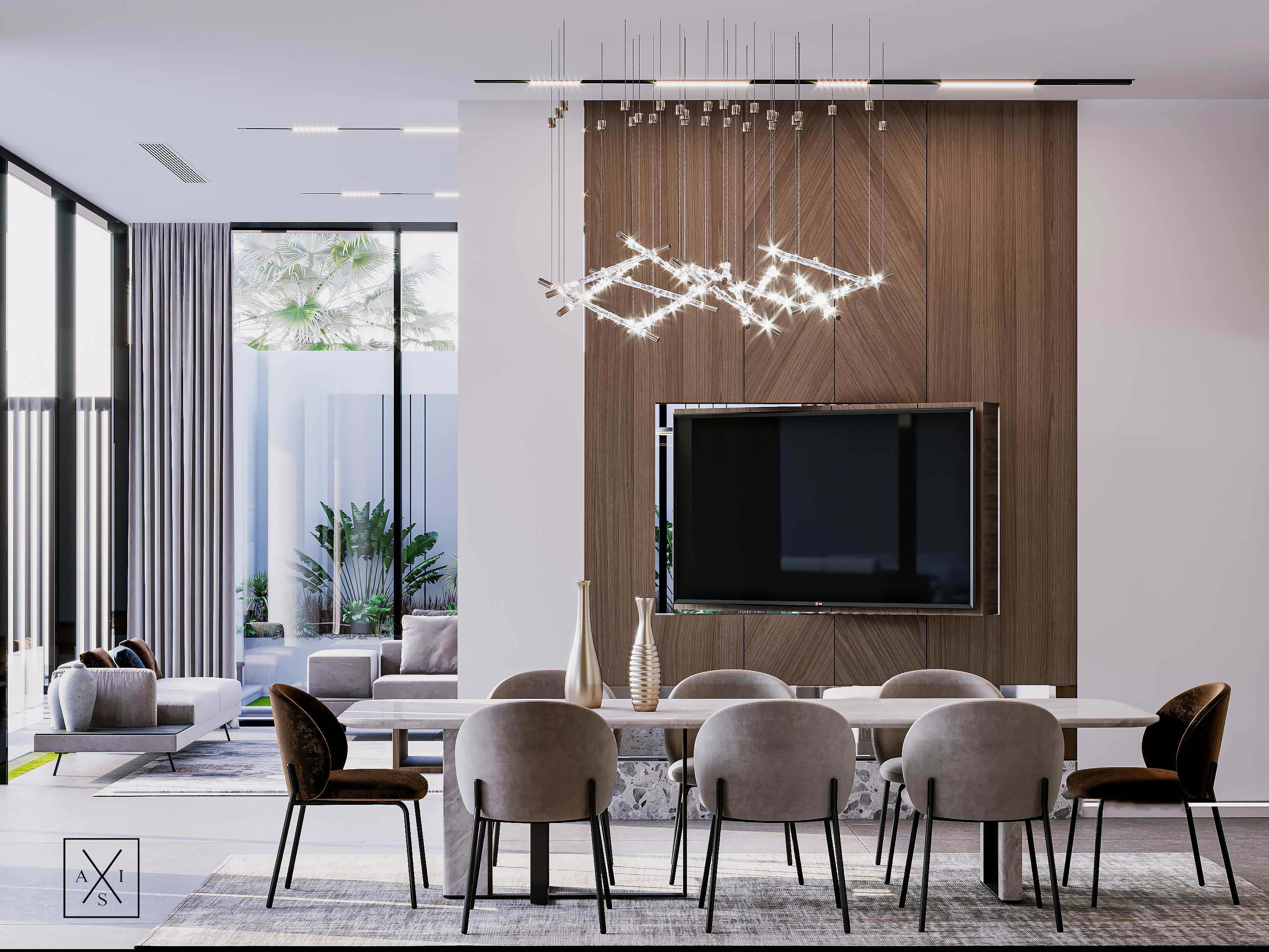 MINIMALIST RECEPTION 室内设计丨沙特阿拉伯丨AXIS ARCHITECTS-13