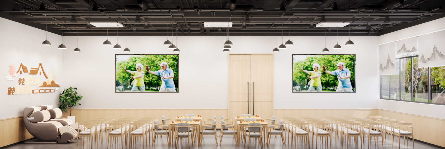 社区服务中心改造丨中国玉成-13