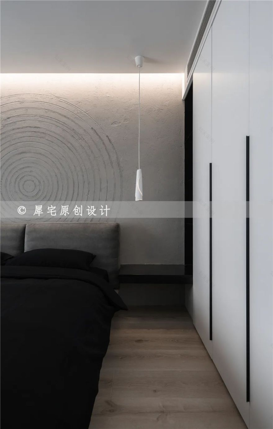 黑白极简光之居,孙姐家的大平层视野-61