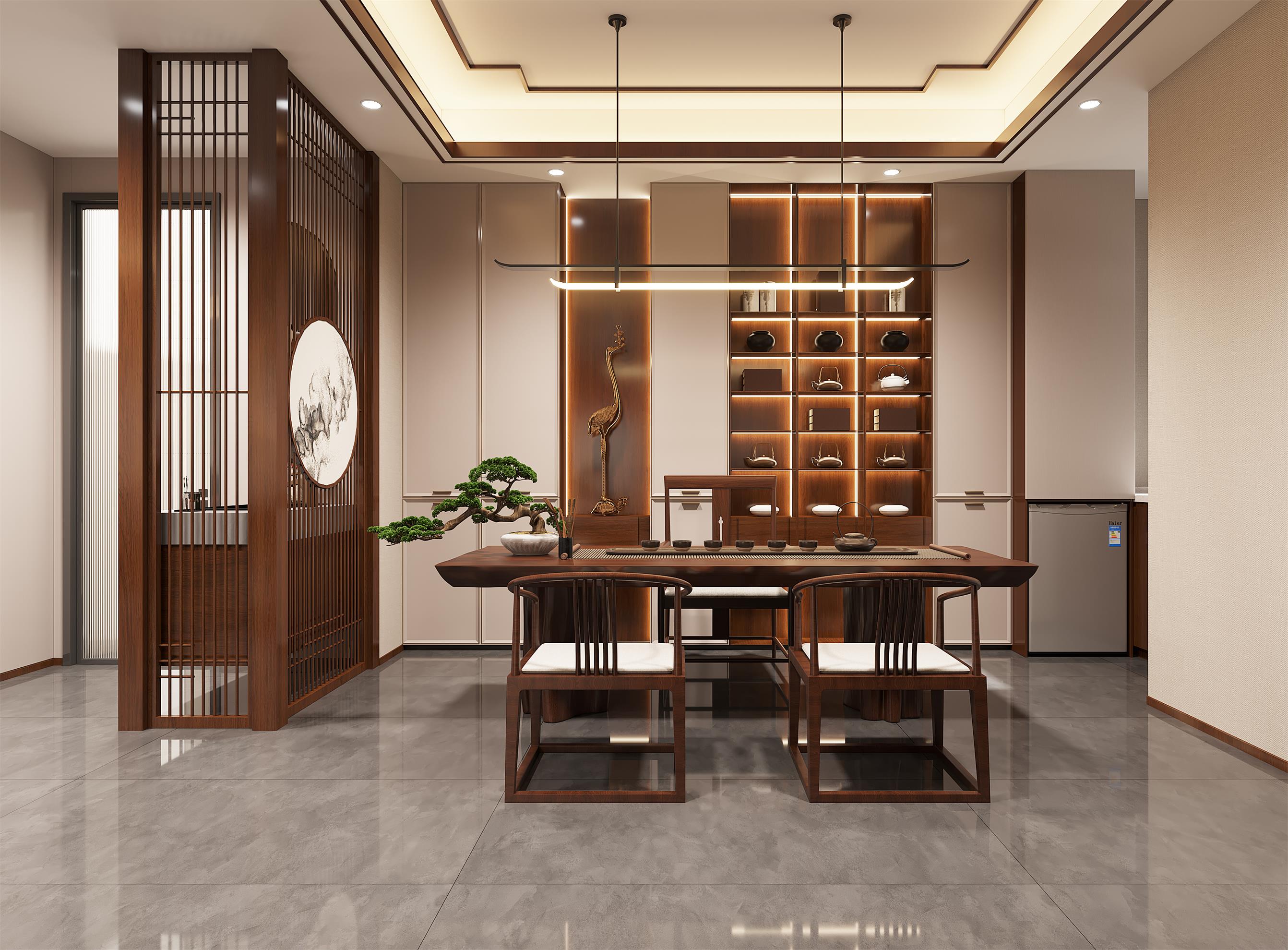 中式别墅效果表现-3