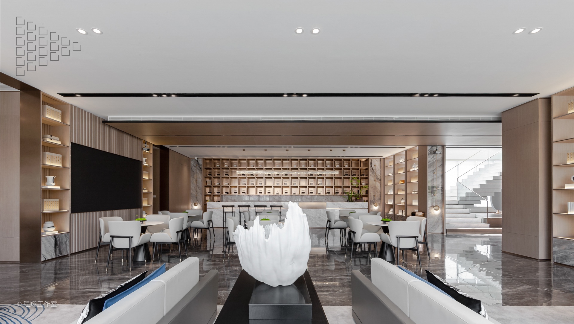 中梁云璟斓庭售楼处丨中国潍坊丨鲲誉设计-21