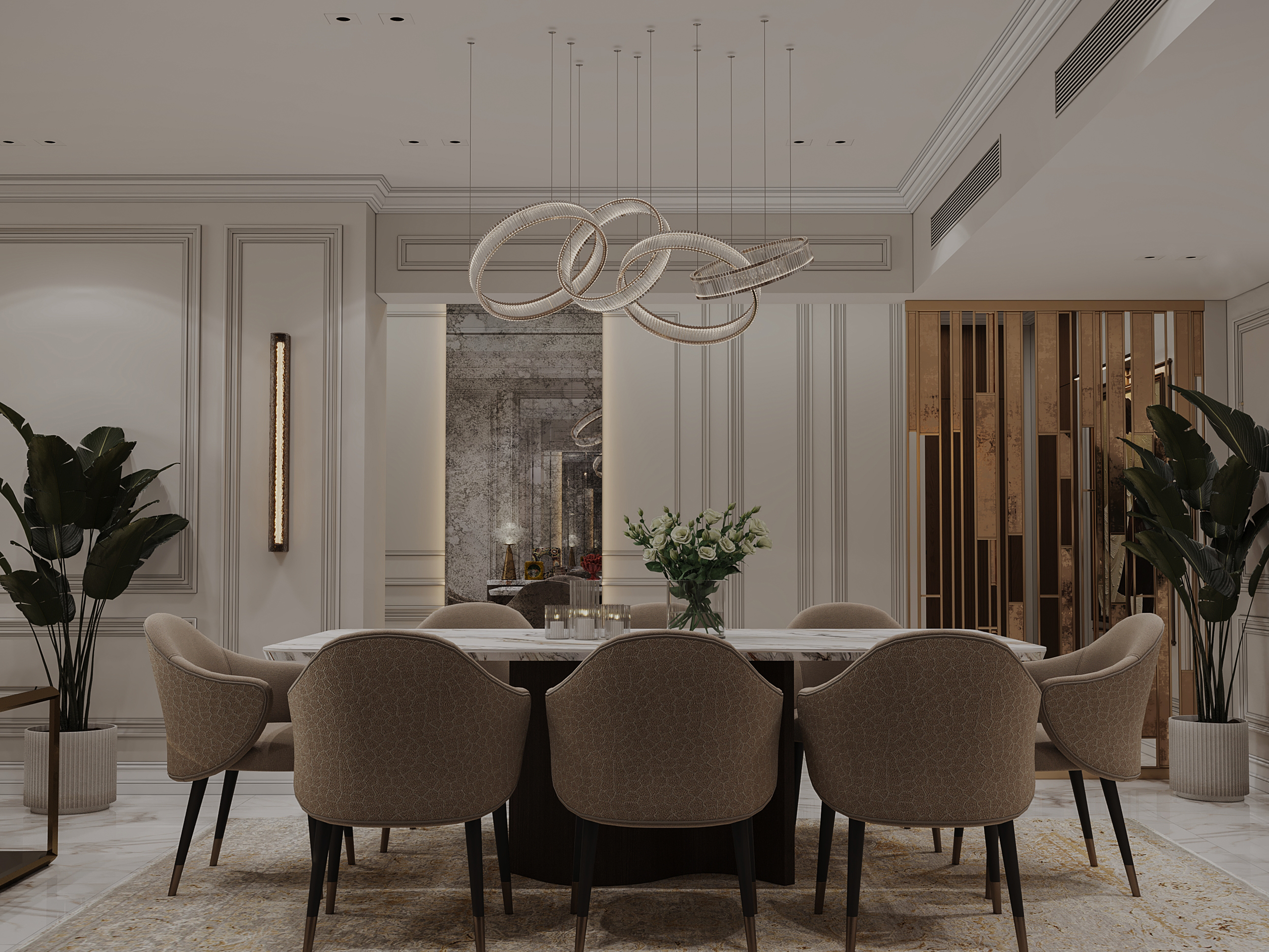 接待处与厨房设计（接待处部分）丨埃及丨Hagar Okasha-10