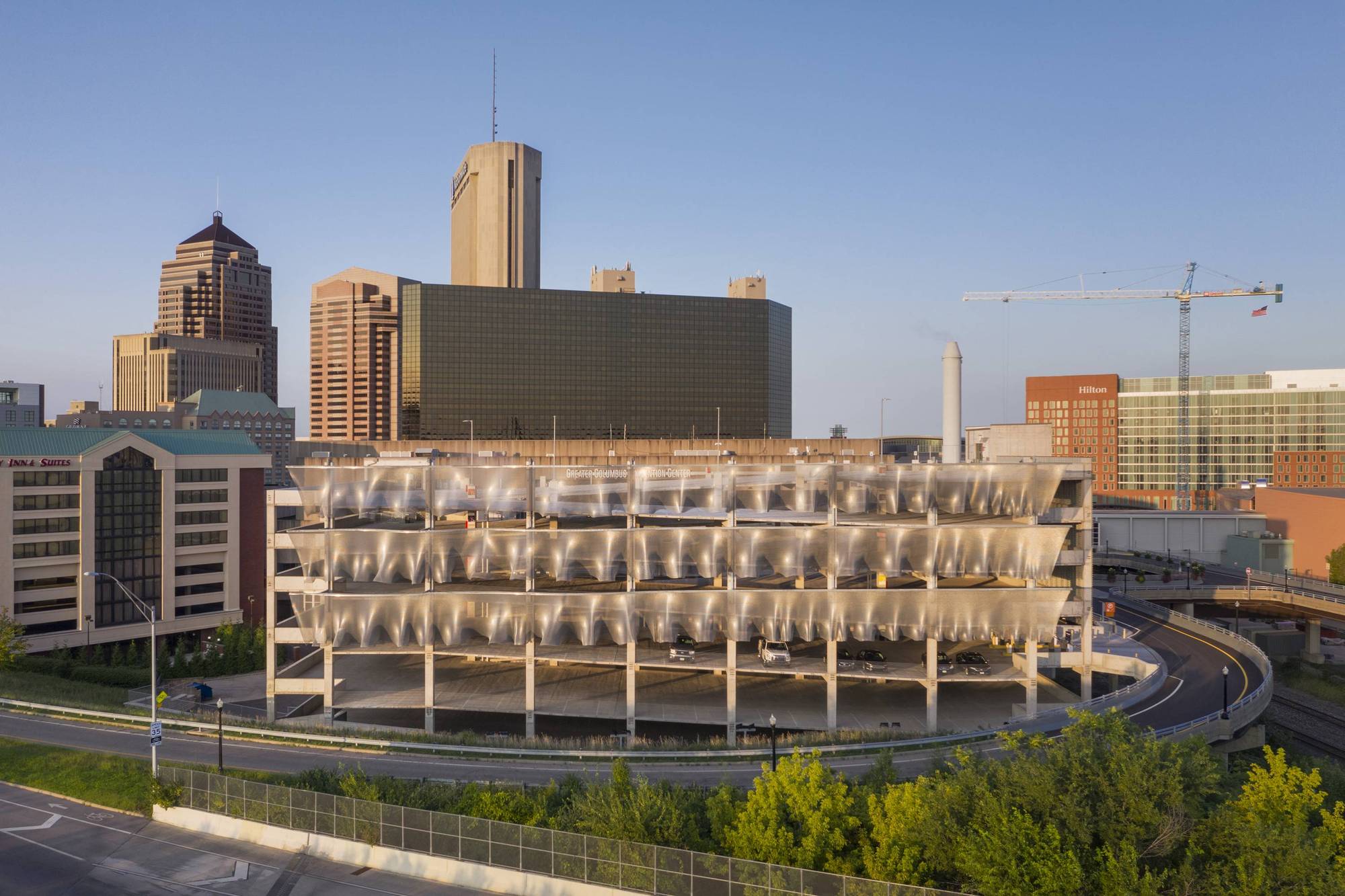 Ohio Center 停车库丨美国俄亥俄丨Eisenman 与 Kahn-17