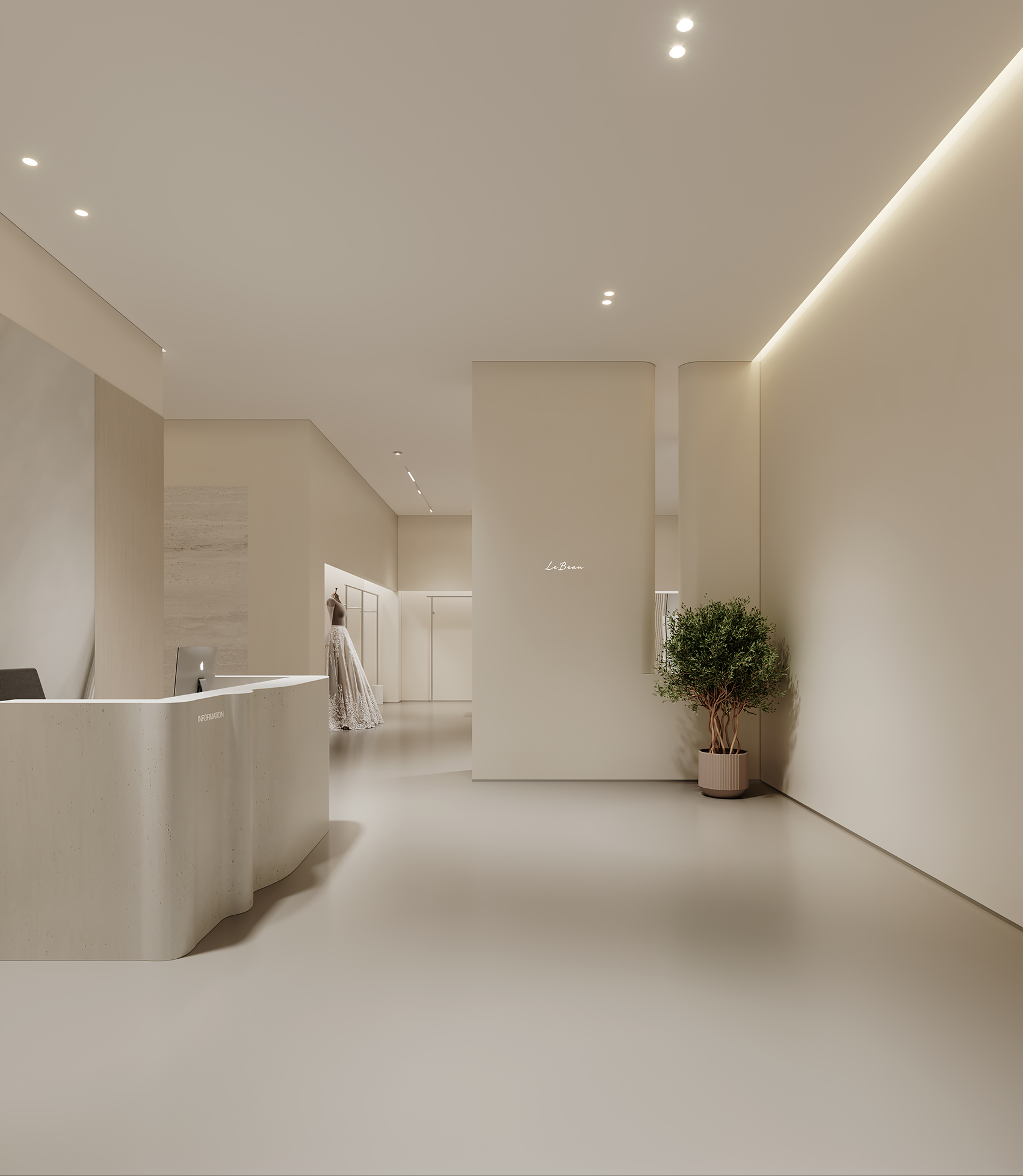 礼白婚纱艺术中心丨中国宁波丨魔戏空间设计-53