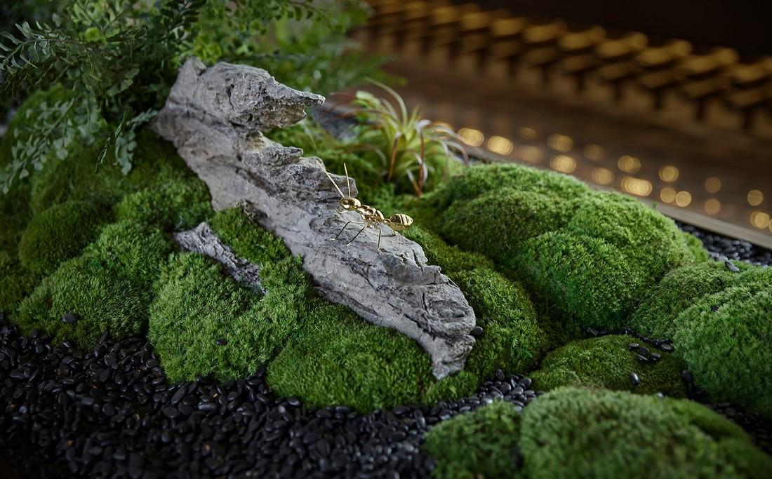 自然绿意,轻奢售楼处的诗意栖居-0