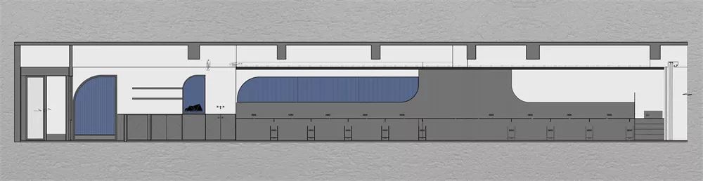 卧野空间设计事务所办公室——自由交流的弧形空间-83