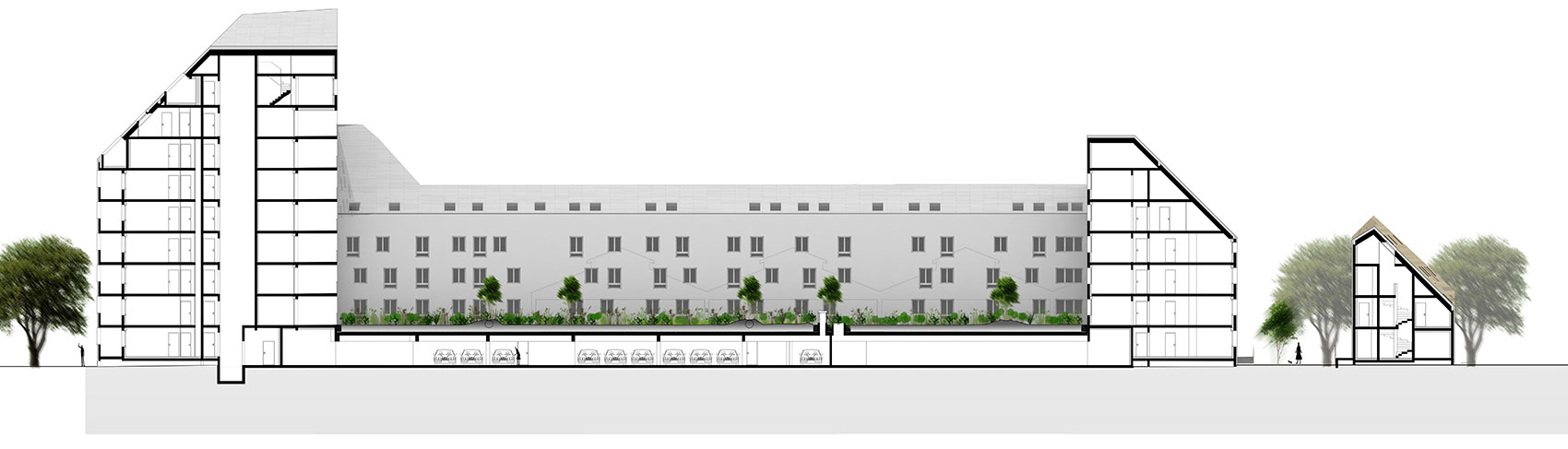 Riveo Lot B 住宅丨法国丨MVRDV+JA Joubert Architecture-43