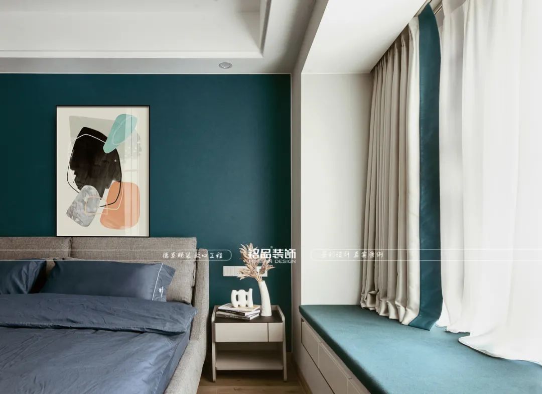 奶油色现代大宅丨铭品装饰-32