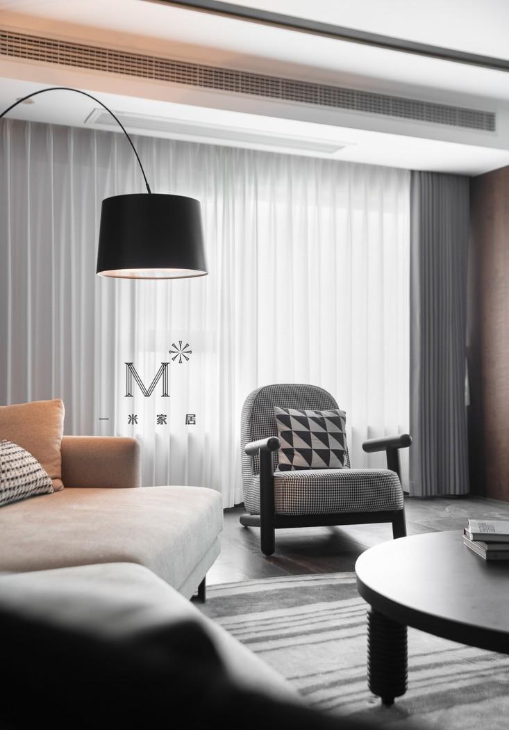 平层丨【一米家居】至酷至纯，现代港台风-9