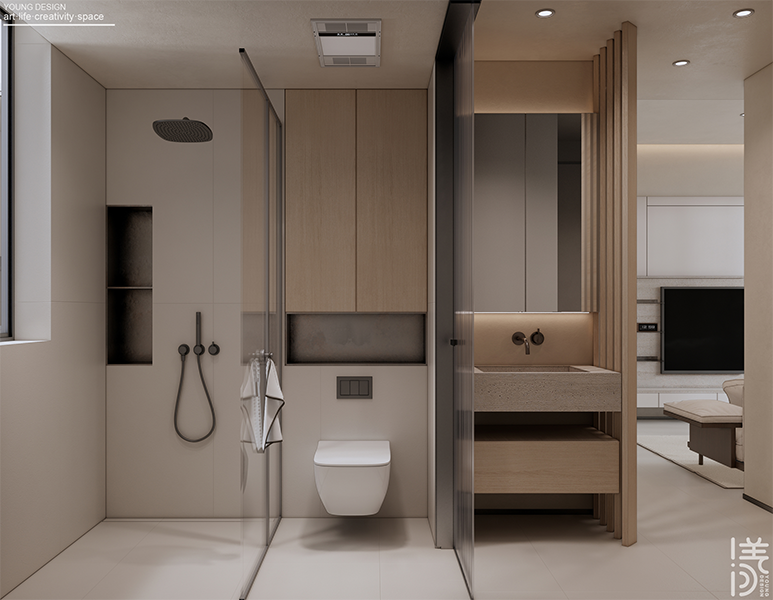 现代原木风 · 深铁懿府室内设计丨深圳漾空间设计有限公司-64