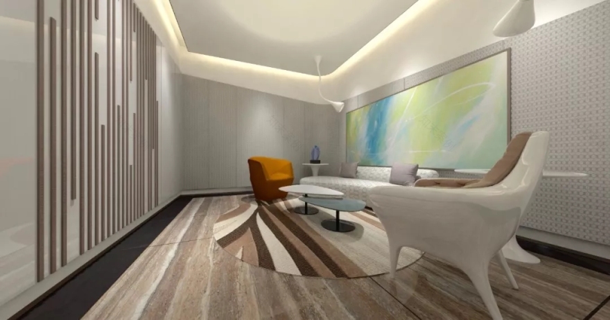 臻品空间设计:珠海高新惠景项目展厅-9