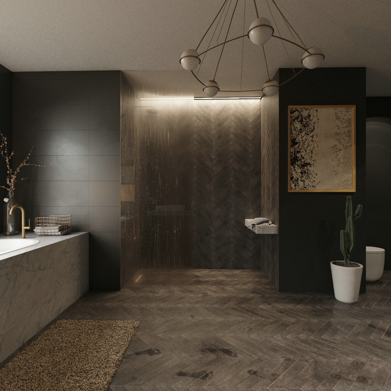 现代都市优雅居所——理性与时尚的完美结合-13