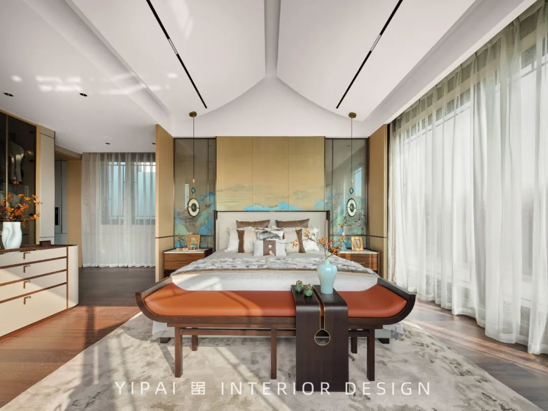 万达·内江汉安印合院样板间软装丨中国内江丨深圳市伊派室内设计有限公司-63