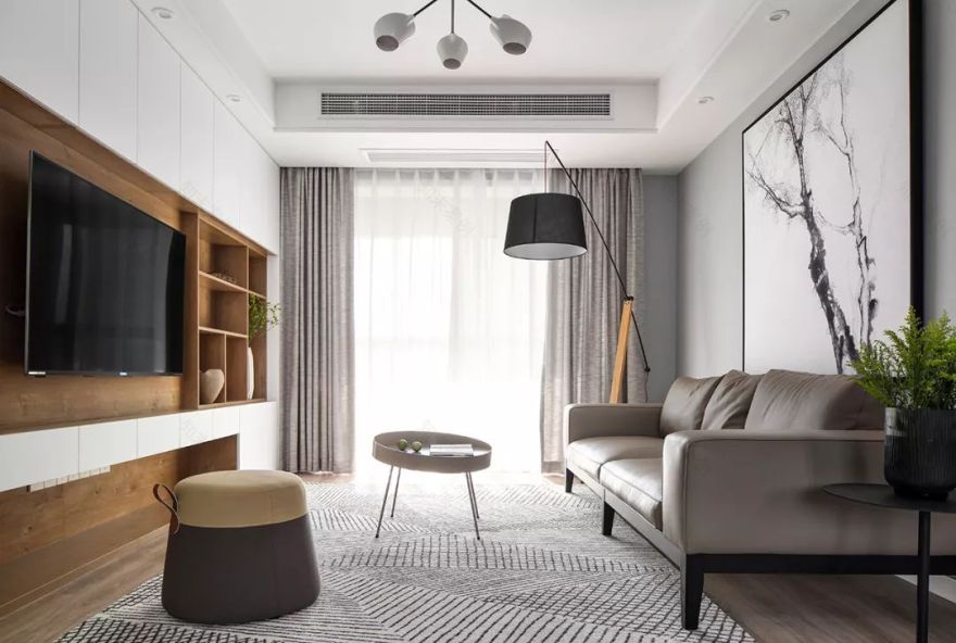 95㎡简约舒适二手房改造,轻松美好生活触手可及-7