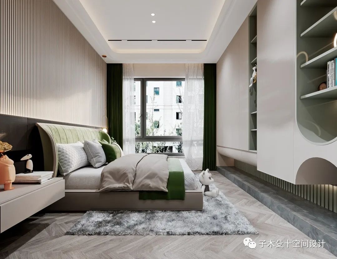 抚顺万科法式浪漫空间丨中国抚顺丨子木殳十空间设计-48