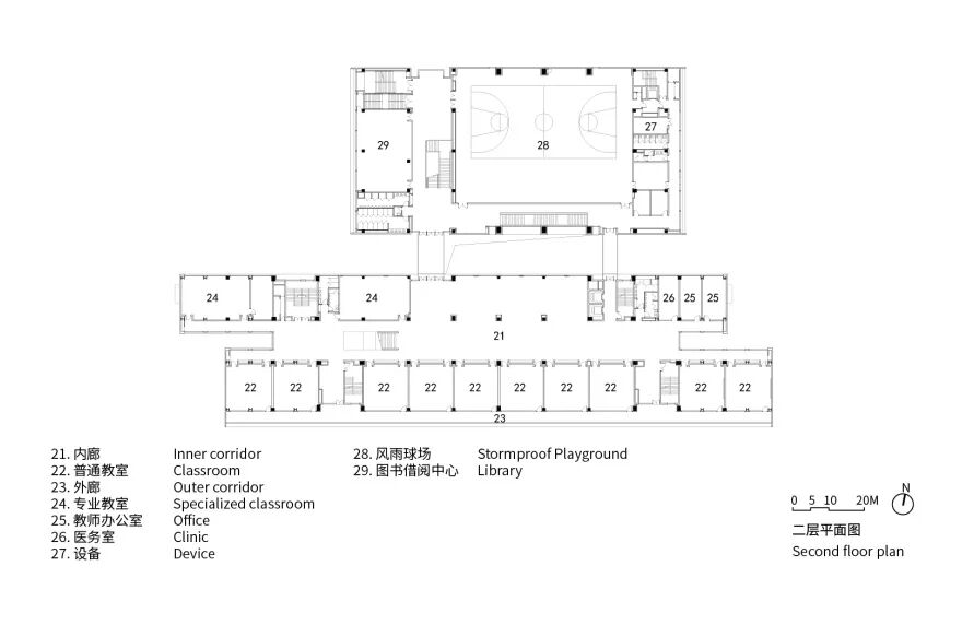 上海棋院实验小学新校区丨中国上海丨阿科米星建筑设计事务所-61