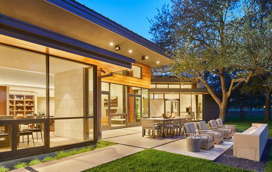 达拉斯弯树住宅 | 自然与设计的完美结合-21