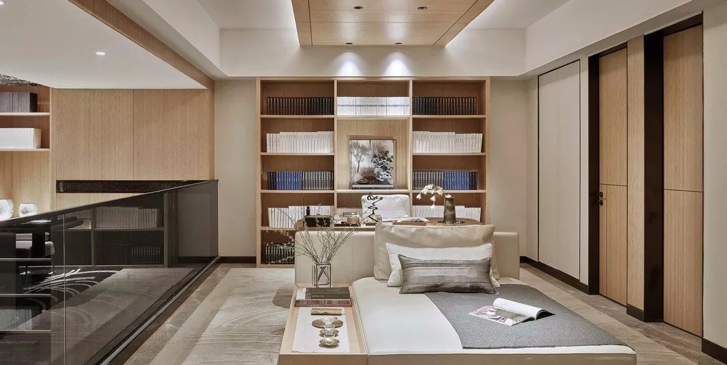 【杜文彪装饰设计】500㎡北京新中式别墅设计方案-40