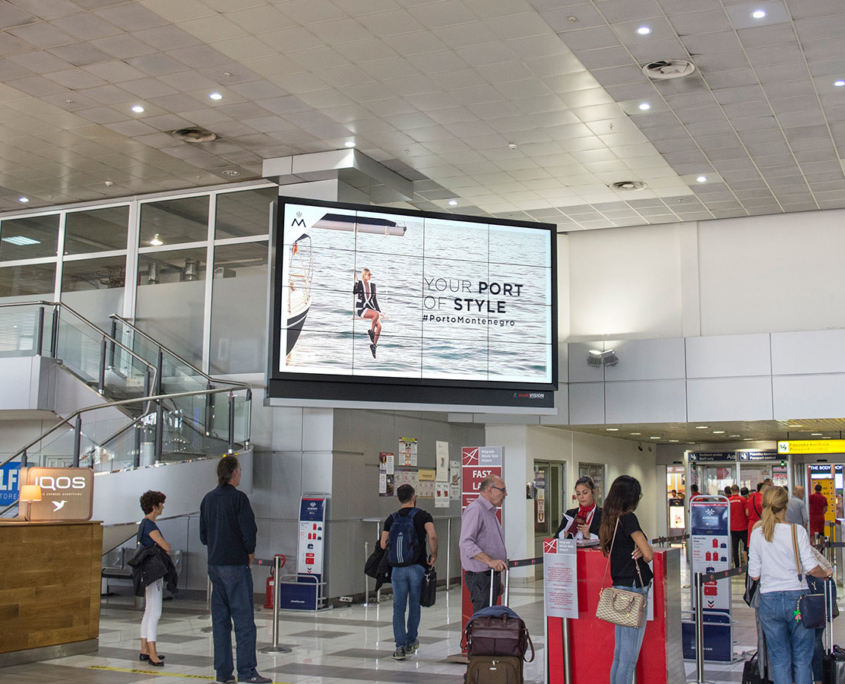 贝尔格莱德尼古拉·特斯拉机场2号航站楼两块数字LCD屏建设丨ARTHS Studio Čubra-4