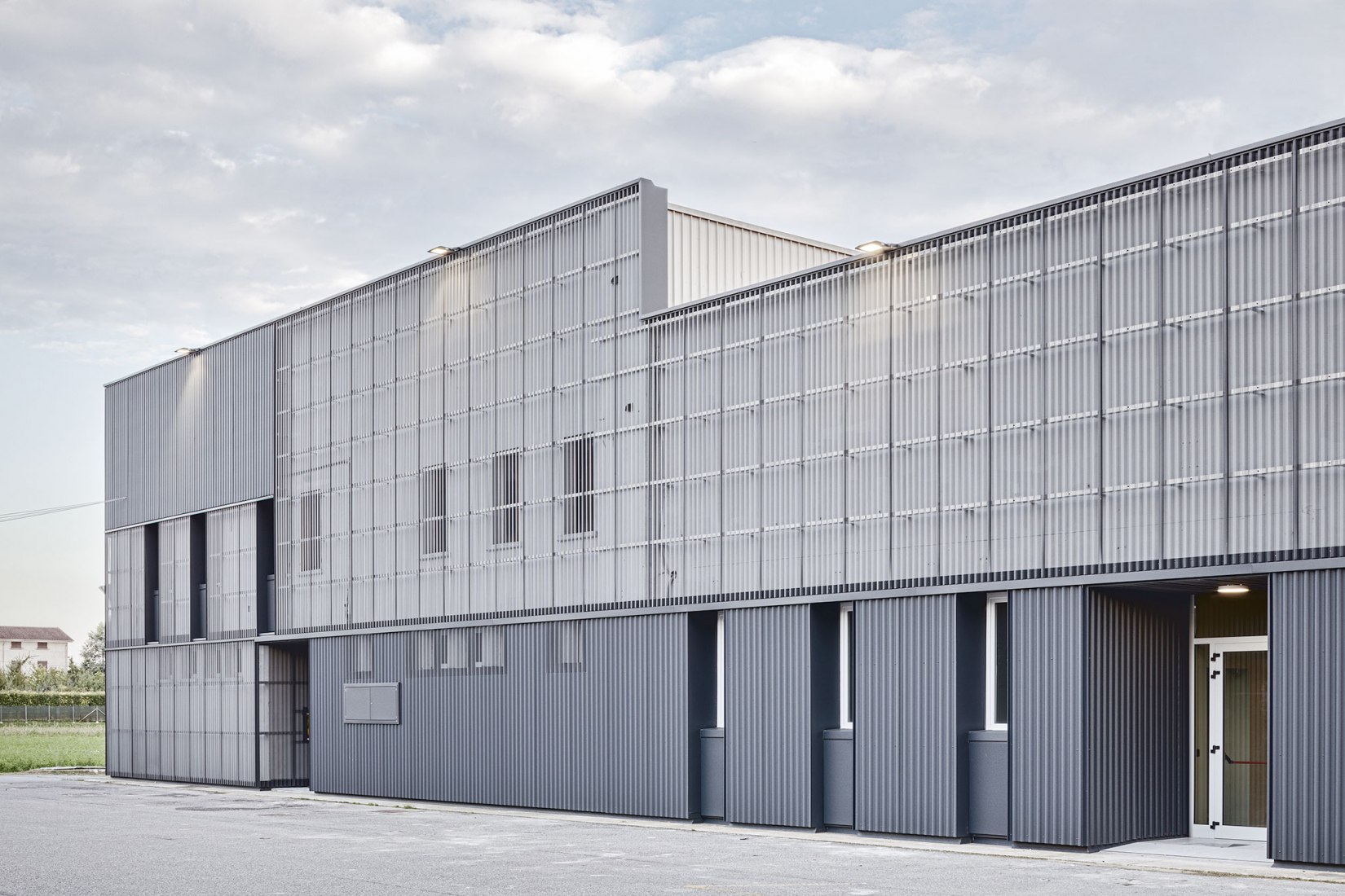 Luzzara保龄球俱乐部改造及多功能厅新建丨意大利-23