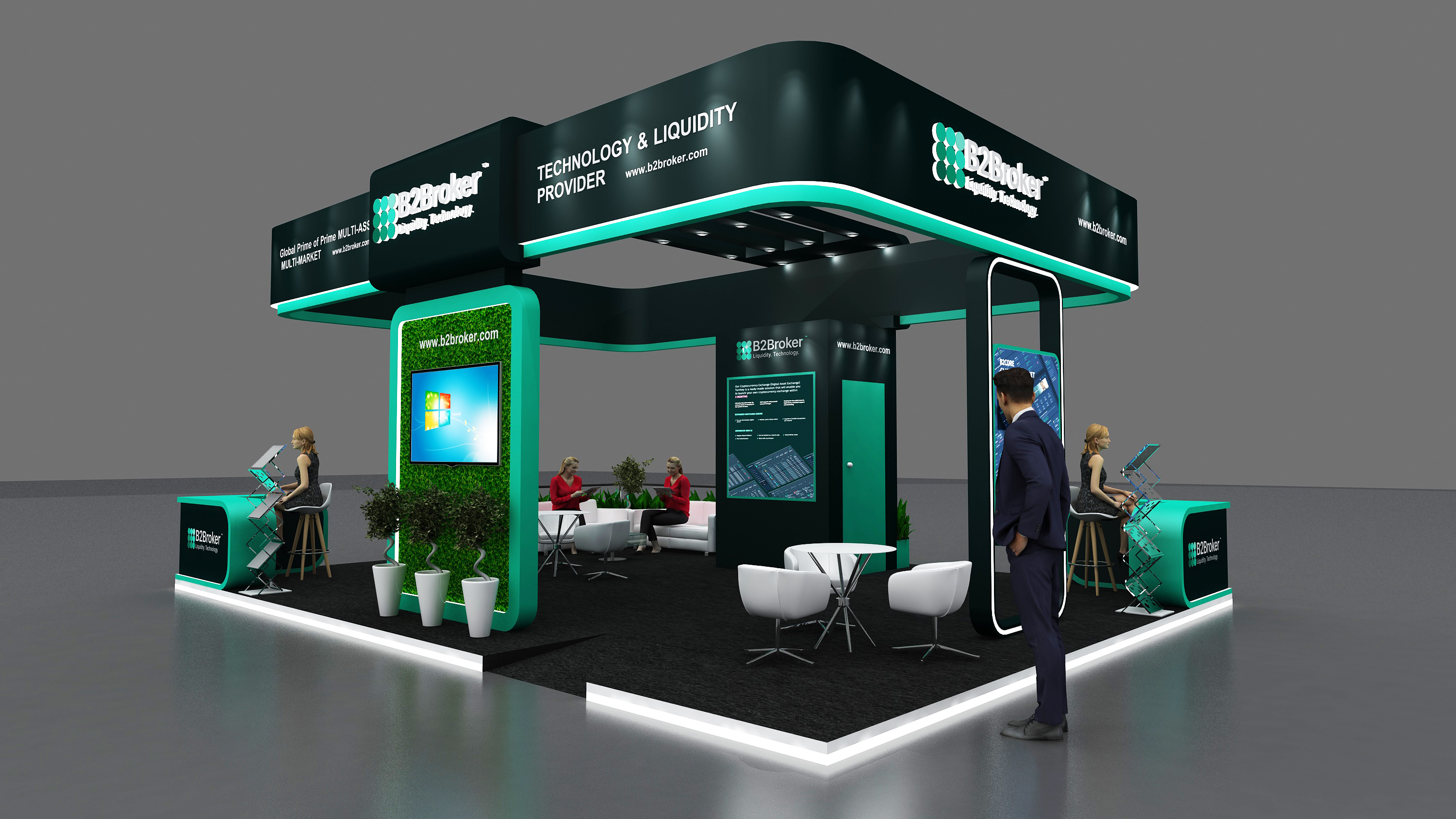 B2 BROKER 8X6STALL DESIGN IN DUBAI-2