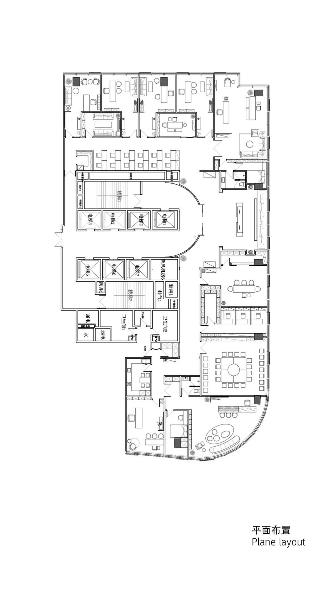 黑石办公室 | 木水空间设计事务所打造商业连锁新典范-2