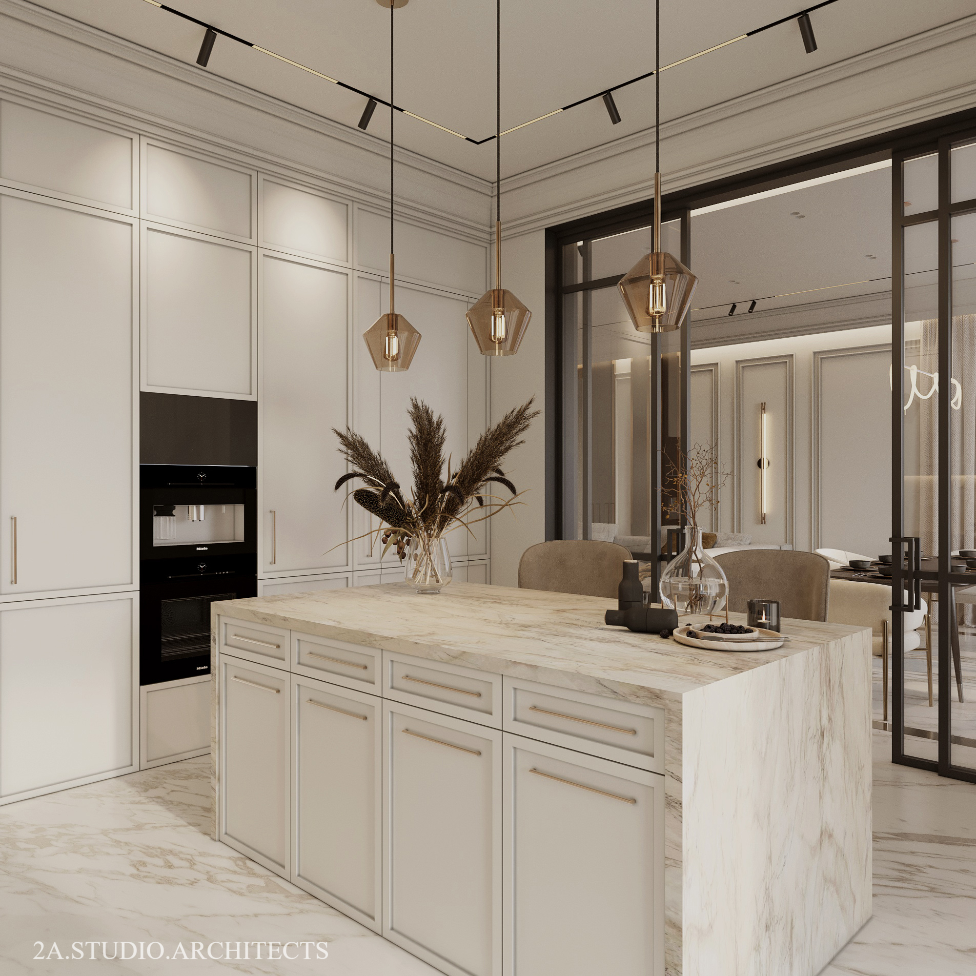 Design of kitchen in Shapovalivka-3