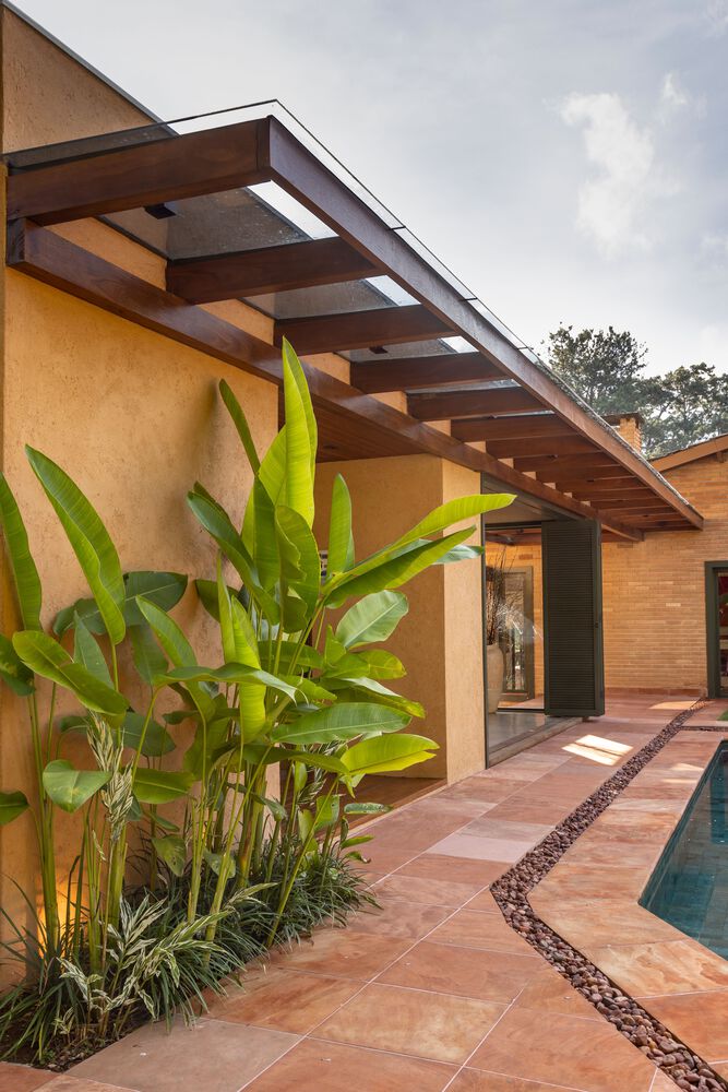 巴西 Ibi House 和谐乡村风格设计-32