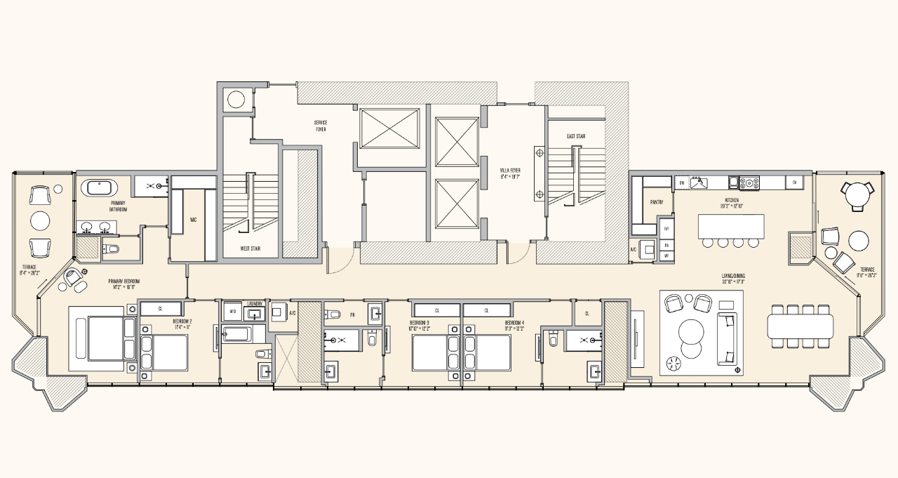 迈阿密别墅丨美国迈阿密丨ODP Architecture  Design-32