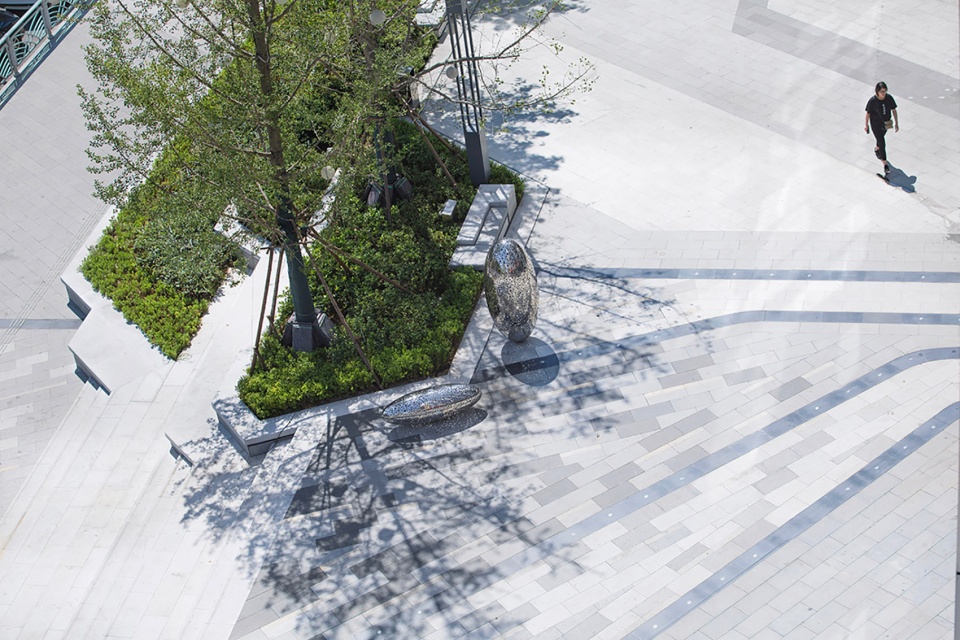 星光璀璨,南信青岛环球金融中心景观设计-57