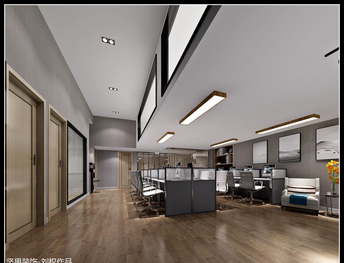 力高写字楼精致室内设计解读-5