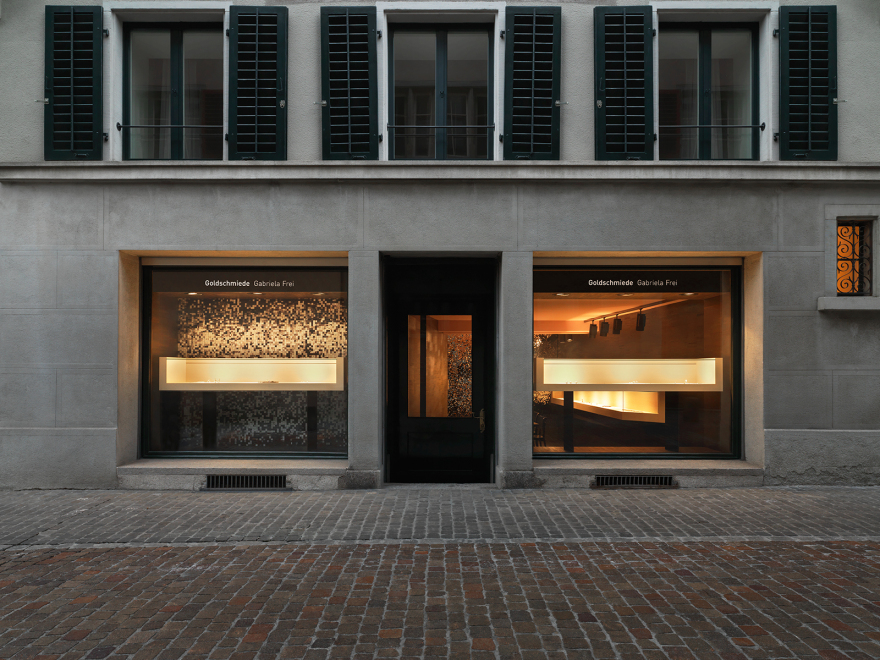 瑞士苏黎世高端珠宝店设计-8