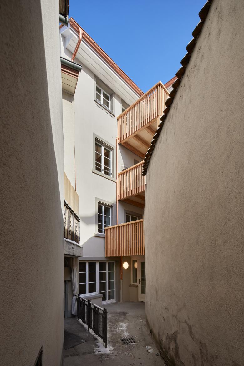 莱茵费尔登老城区房屋修复丨瑞士丨Vogel Architekten-0