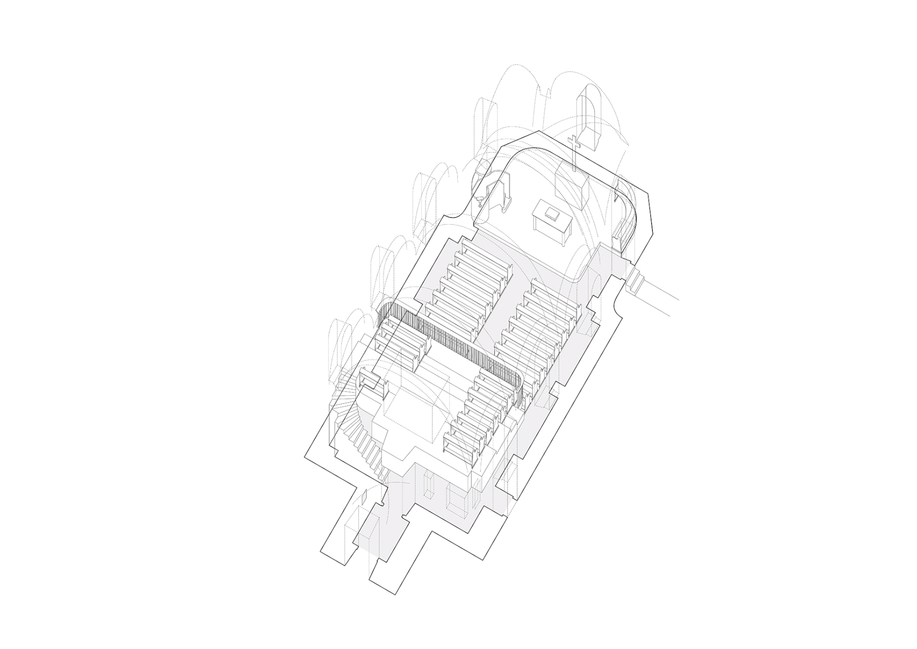 Hodslavice福音派教堂室内重建丨捷克-47