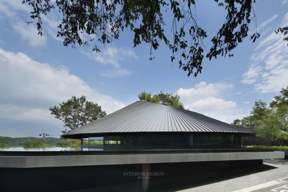 日本埼玉县湖滨墓地社区大厅-14